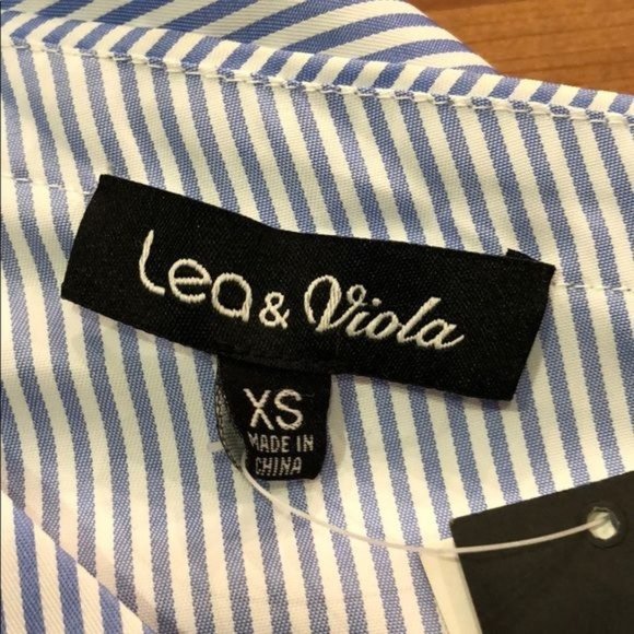 Lea & Viola off the shoulder asymmetric blouse - Picture 5 of 13